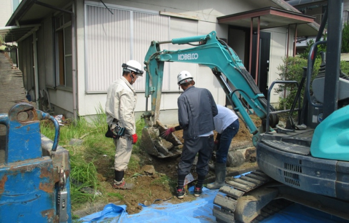 Ｓts邸/解体工事・敷地確認