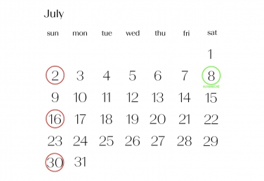 休館日のお知らせ