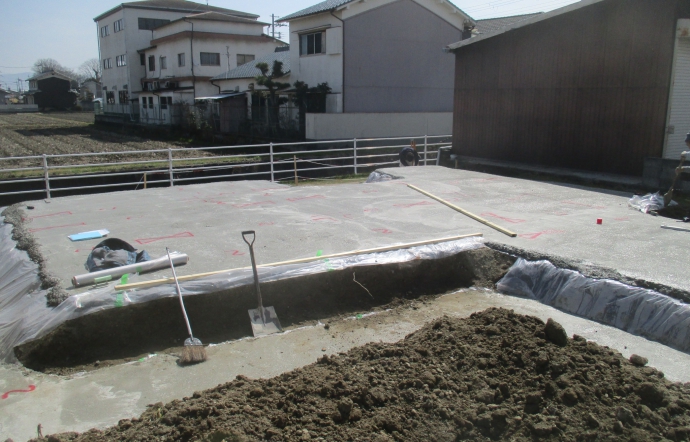 Nsk邸／基礎工事