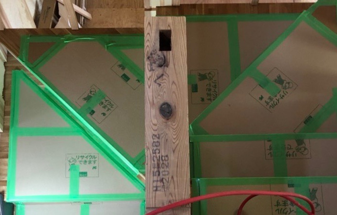 Imm邸／大工工事