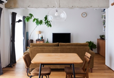 施工事例「Old familiarな暮らし」が追加されました